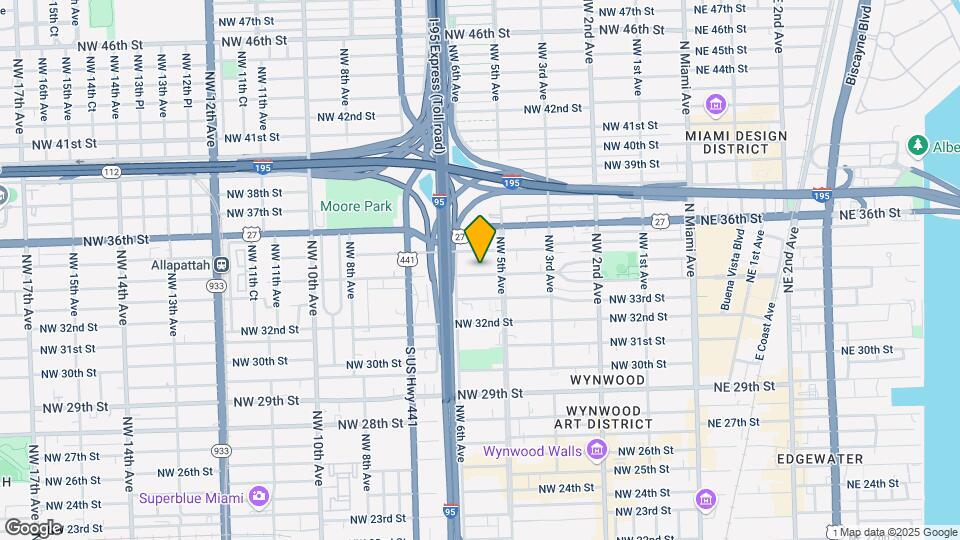 543 NW 34th St Mapa y Detalles de la Ubicación
