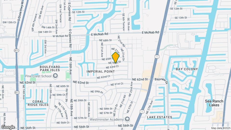 2141 NE 63rd Ct Map and Location Details