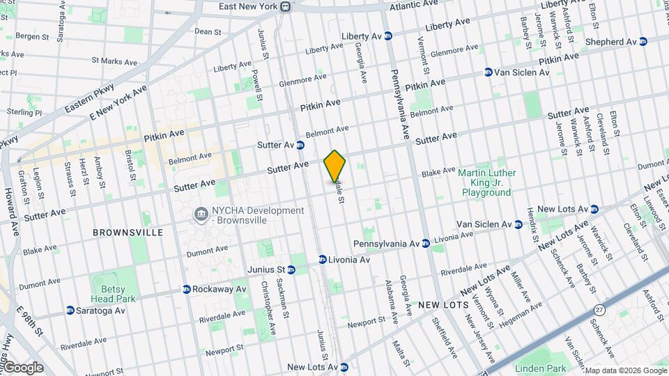 523 Blake Ave Mapa y Detalles de la Ubicación