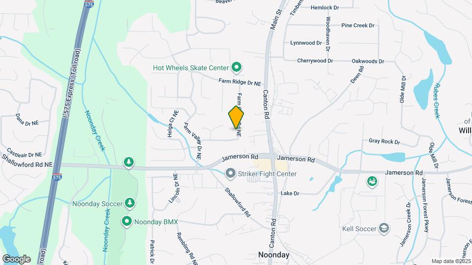 771 Farm Creek Rd NE Map and Location Details