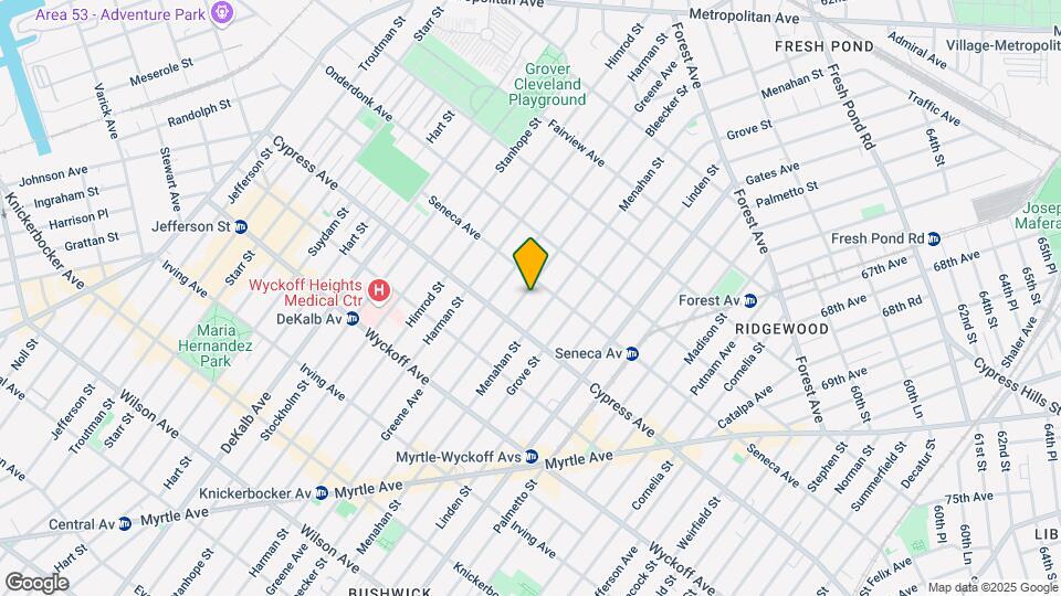 1734 Bleecker St Mapa y Detalles de la Ubicación
