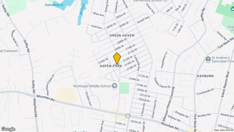 693 212th St Map and Location Details