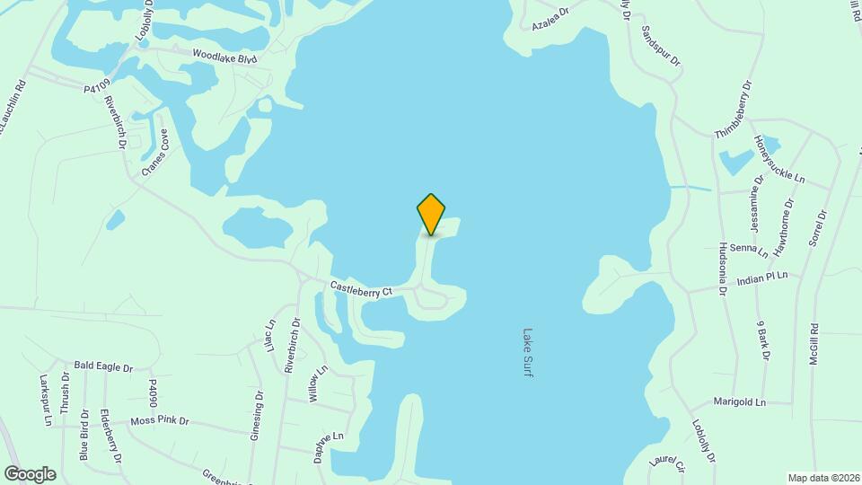 848 Castleberry Ct Map and Location Details