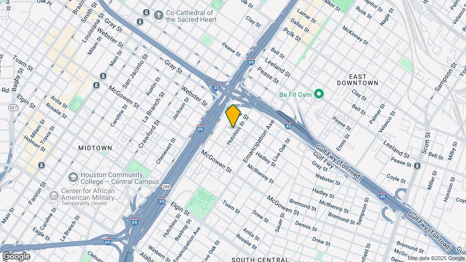 2210 Hutchins St Map and Location Details