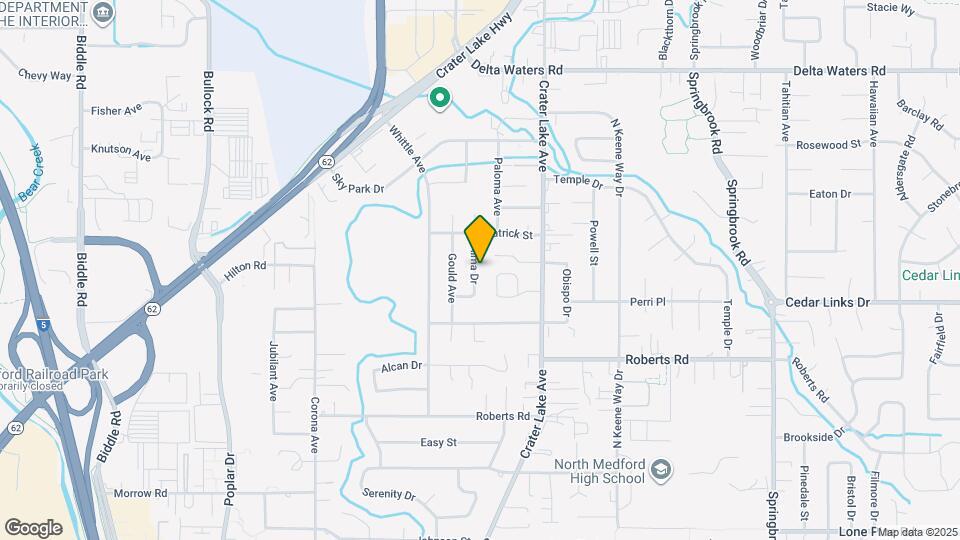 2500 Alma Dr Map and Location Details