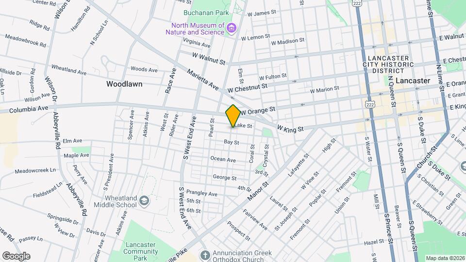 657 1st St Map and Location Details