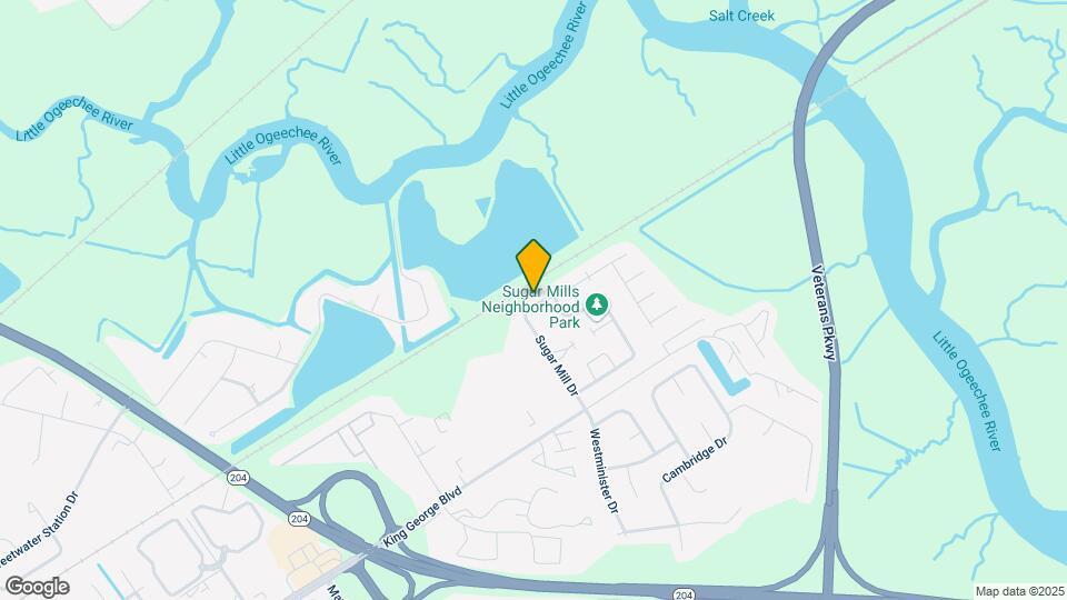 227 Sugar Mill Dr Mapa y Detalles de la Ubicación