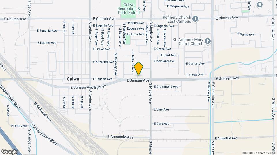 4549 E Jensen Ave Mapa y Detalles de la Ubicación