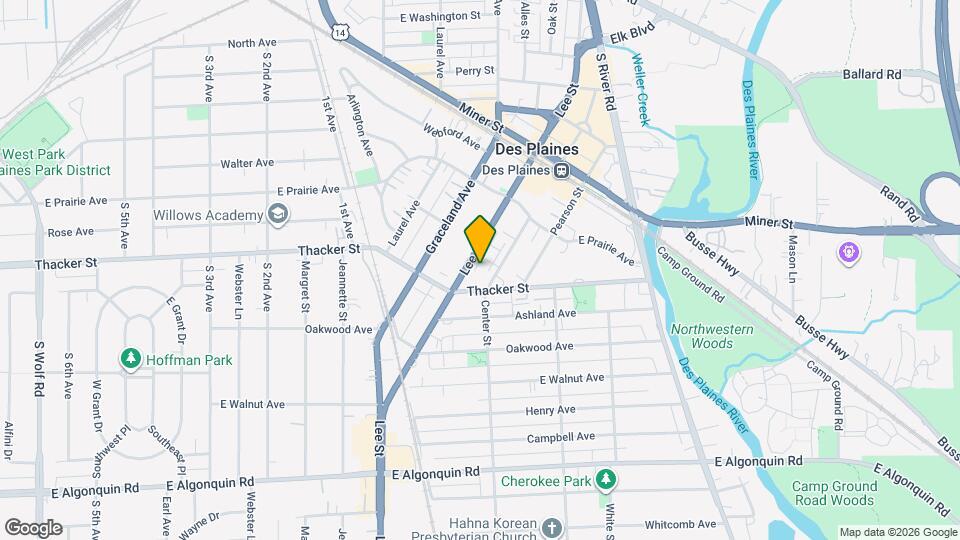 850 Lexington Cir W Map and Location Details