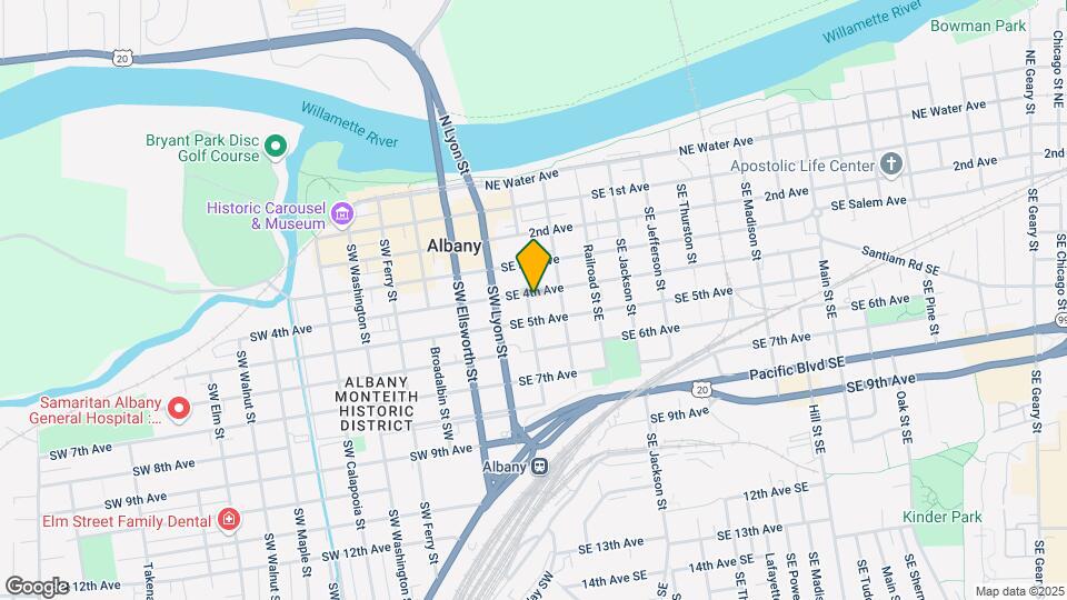 206 4th Ave SE Map and Location Details