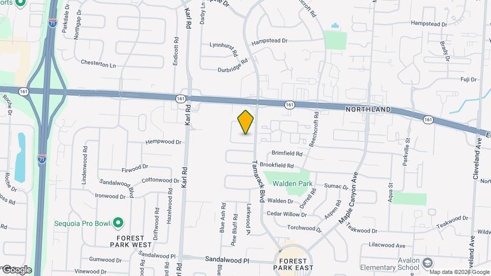 1746 Pine Tree St S Map and Location Details