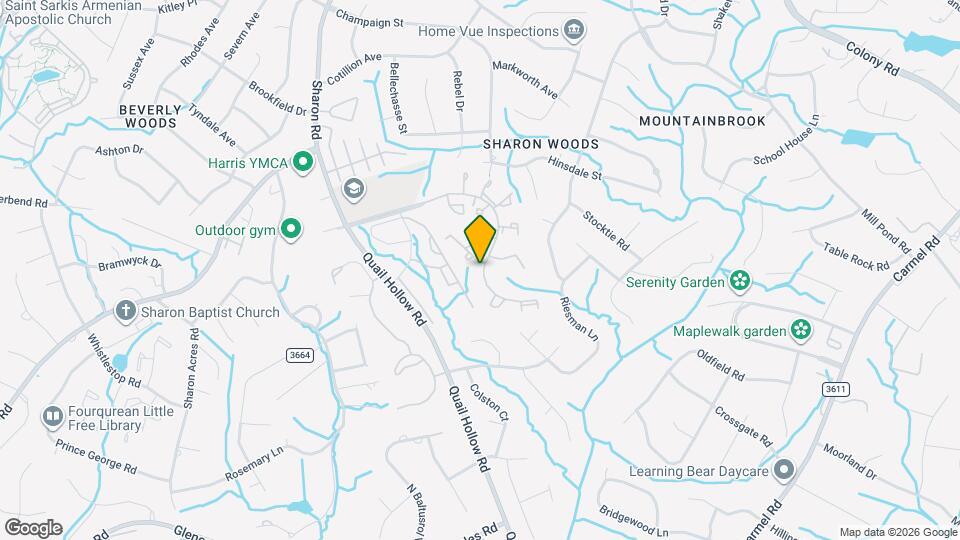 3001 Heathstead Place Map and Location Details