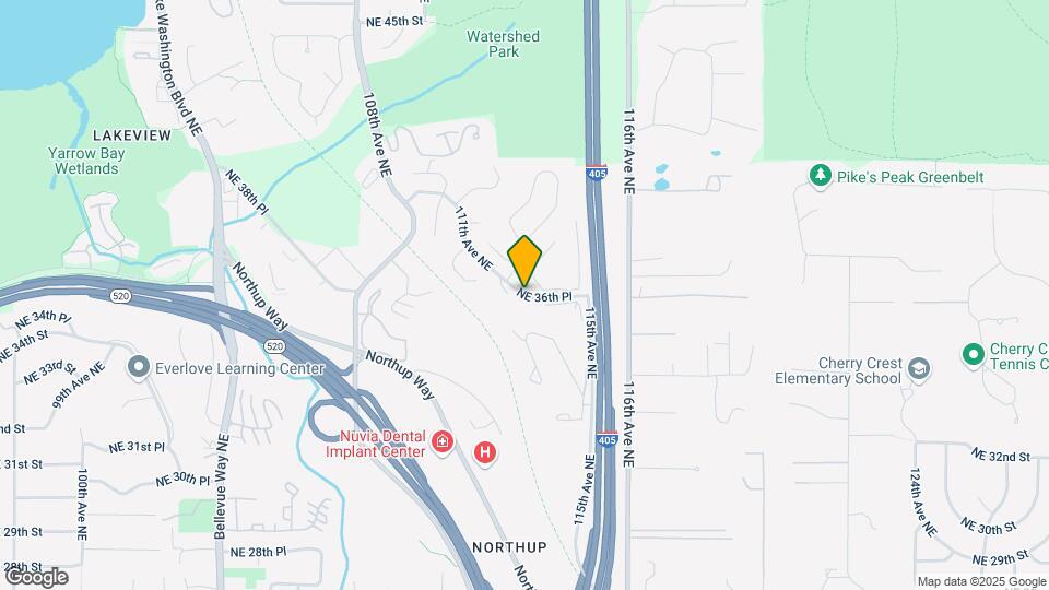 Bellevue One Condo Apartment Map and Location Details