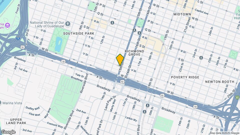 1430 V St Map and Location Details