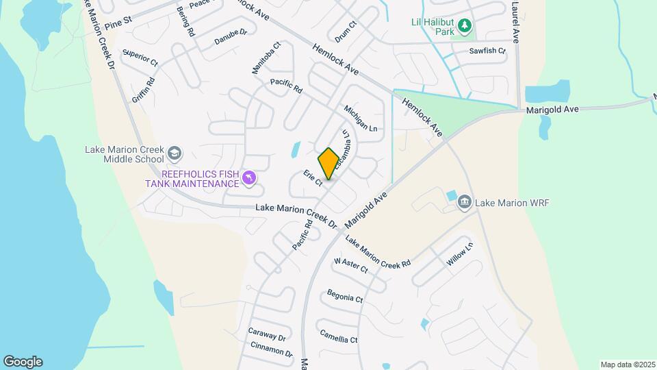 301 Erie Ct Map and Location Details