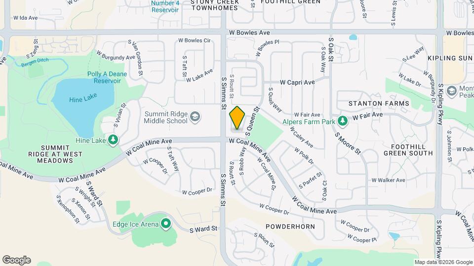 11520 W Fair Dr Map and Location Details