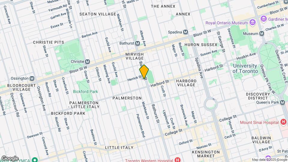 686 Bathurst St Map and Location Details