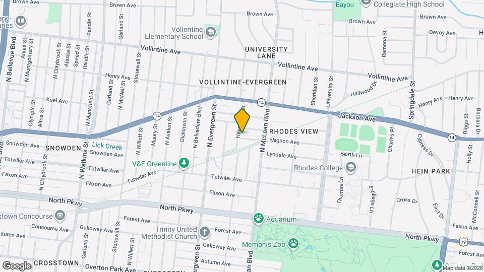 1790 Lyndale Ave Map and Location Details