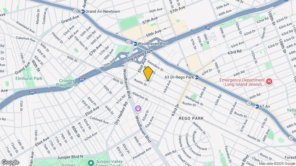 88-07 62nd Ave Mapa y Detalles de la Ubicación