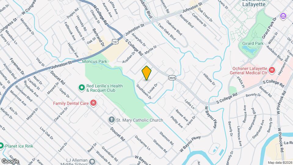 130 S Southlawn Dr Map and Location Details
