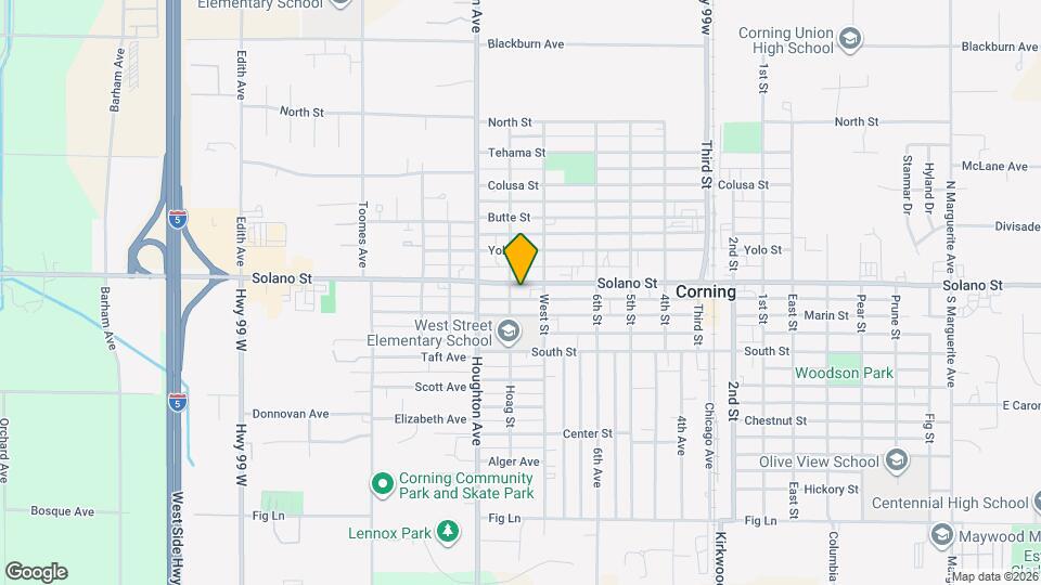 1515 Solano St Map and Location Details