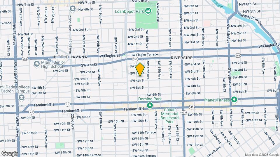 1563 SW 4th St Map and Location Details