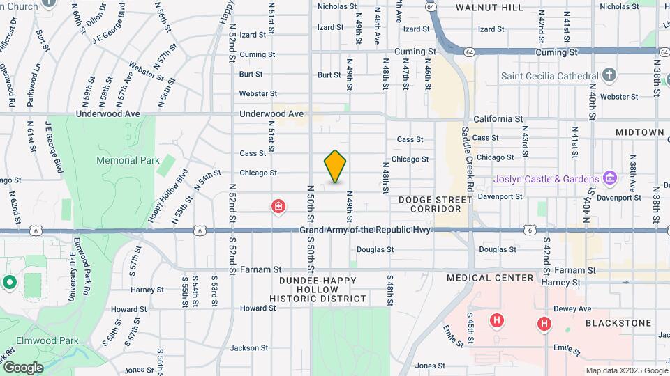 4910 Davenport St Map and Location Details