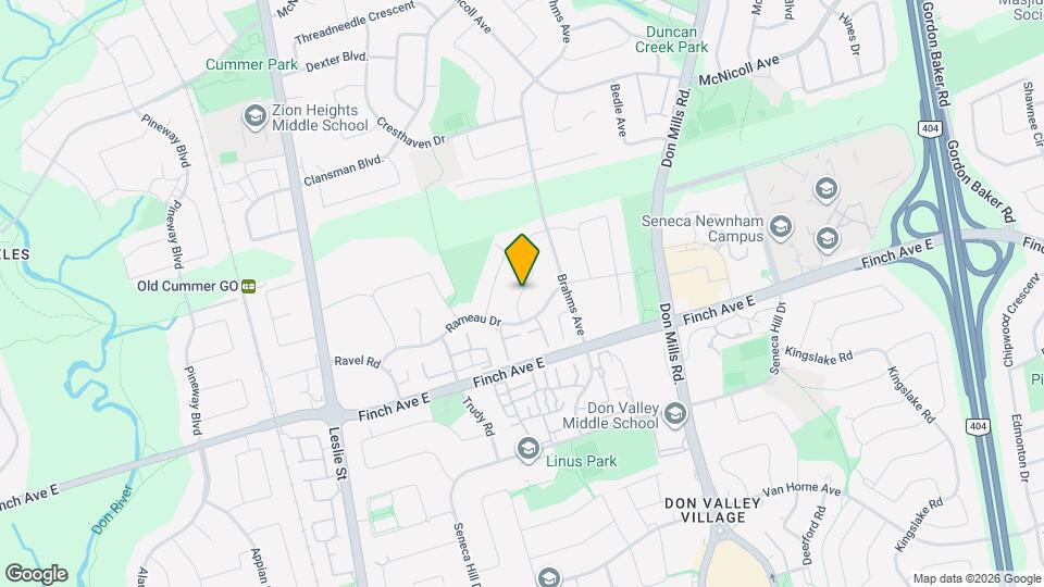 69 Lehar Crescent Map and Location Details