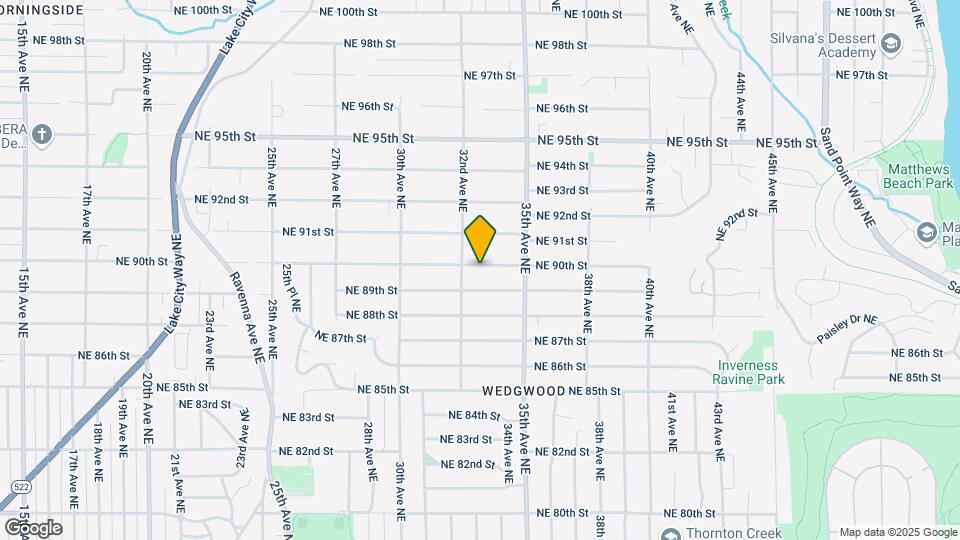 3219 NE 90th St Map and Location Details