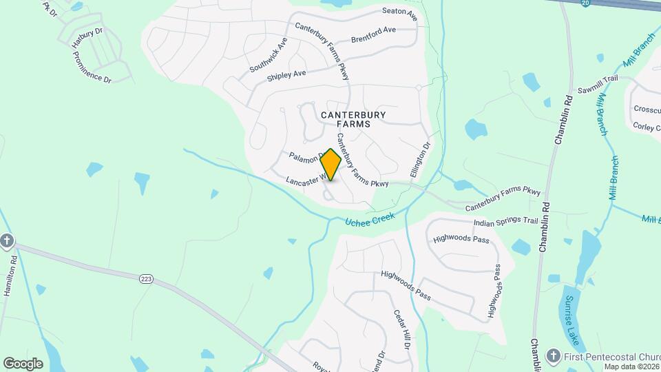 1204 Stone Meadows Ct Map and Location Details