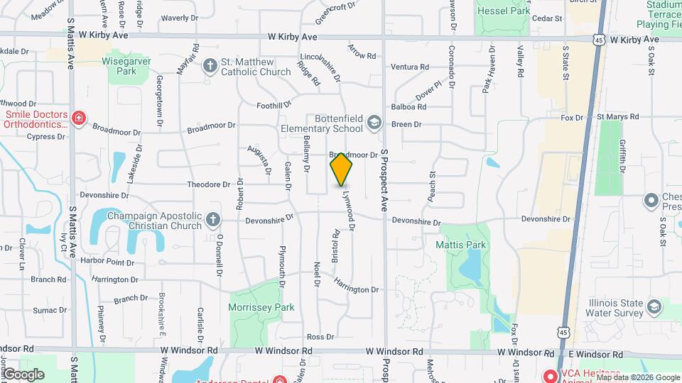 1915 Lynwood Dr Map and Location Details