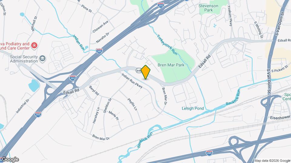 6312 Indian Run Pkwy Mapa y Detalles de la Ubicación