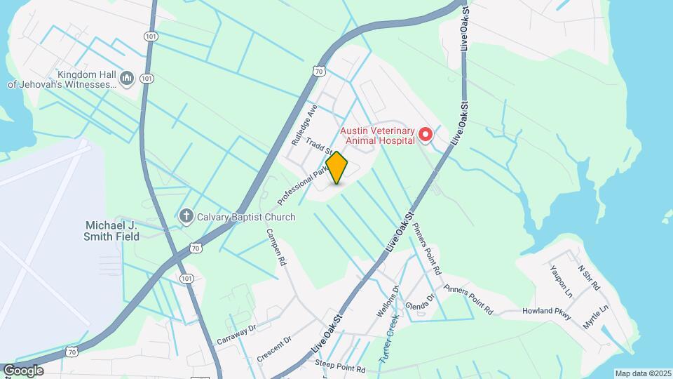 401 Pirates Landing Dr Map and Location Details