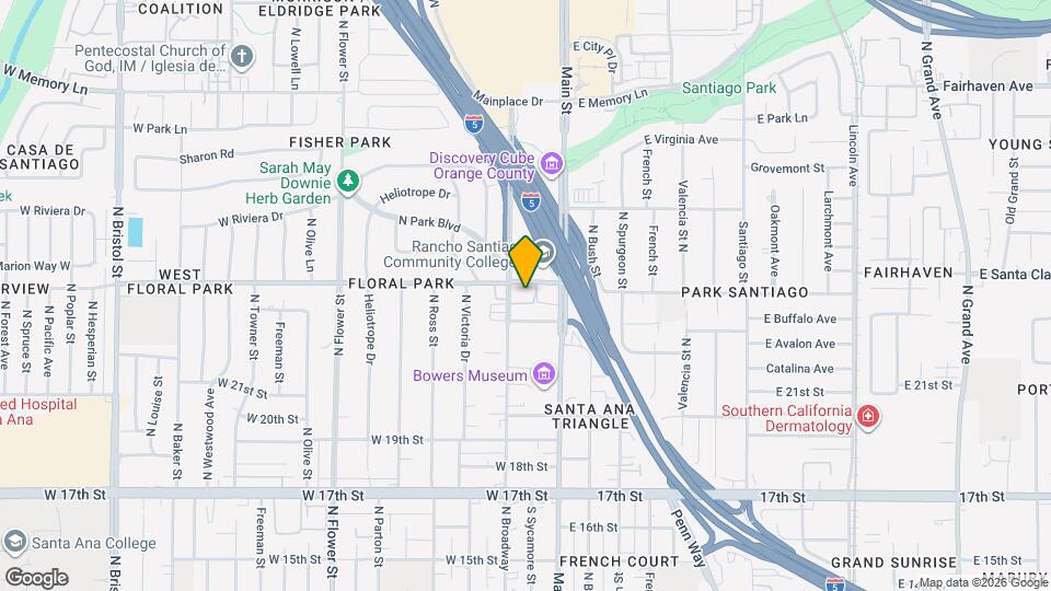 2227 N Broadway Map and Location Details