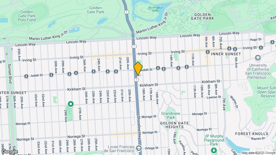 1450 19th Ave Map and Location Details