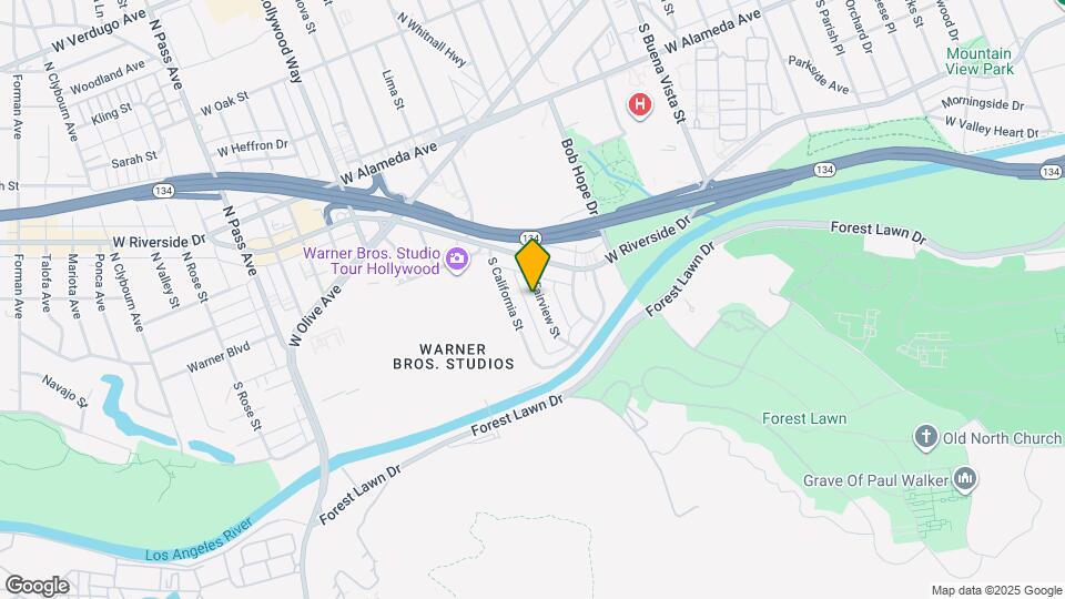 433 S Fairview St Map and Location Details