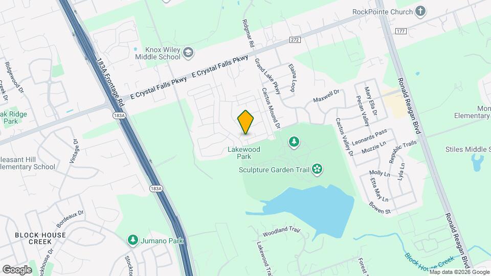 2553 Pecan Island Dr Mapa y Detalles de la Ubicación