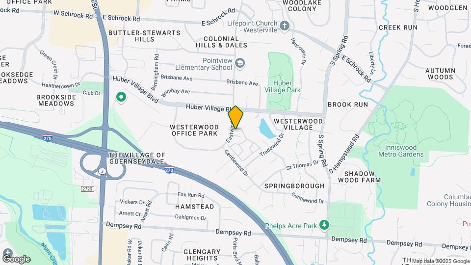 254-264 Eastwind Ct Map and Location Details