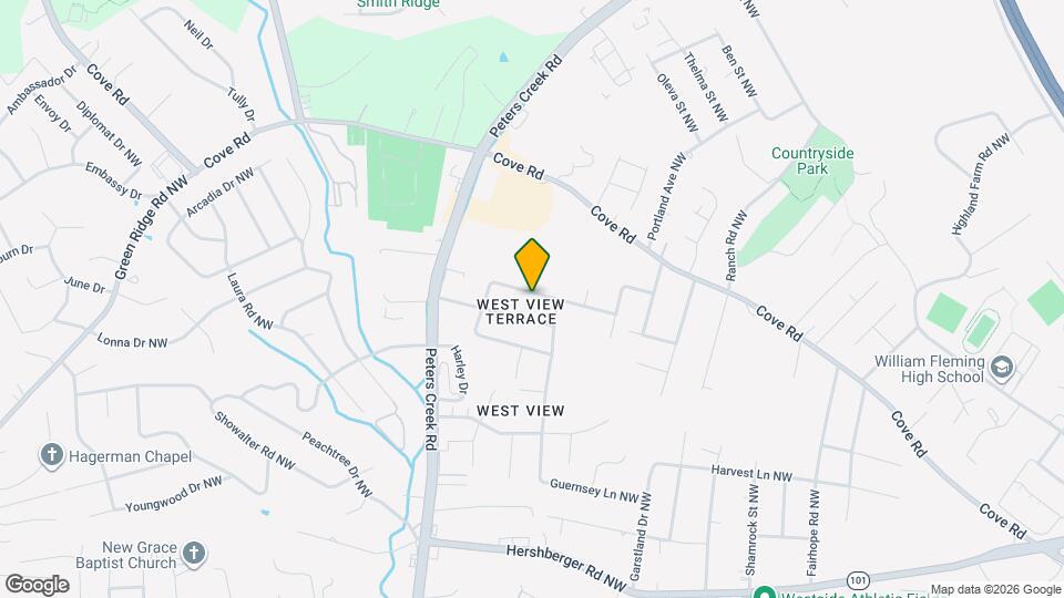 4322 Quail Dr NW Map and Location Details