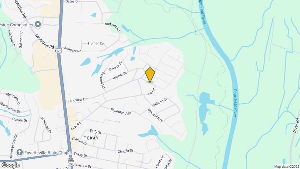 618 Longview Dr Map and Location Details