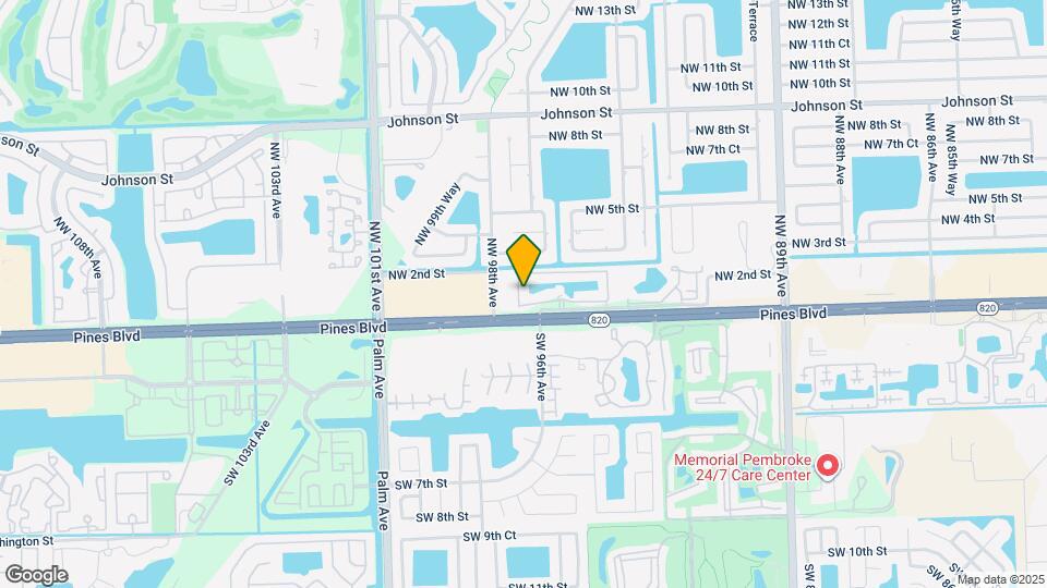 165 NW 96th Ter Map and Location Details
