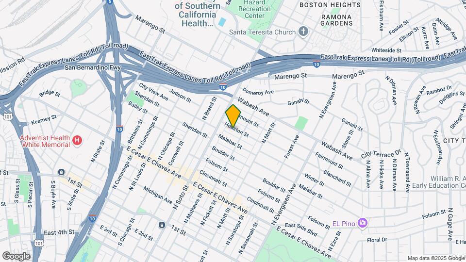 2436 Houston St Map and Location Details