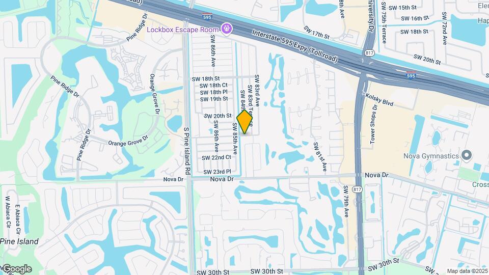 8400 SW 21st St Map and Location Details