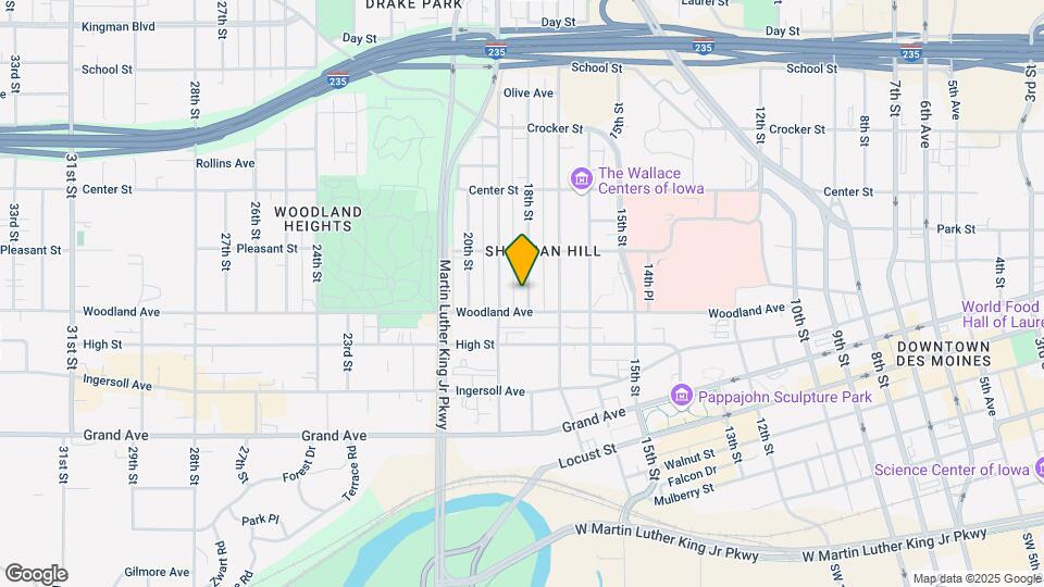 658 18th St Map and Location Details