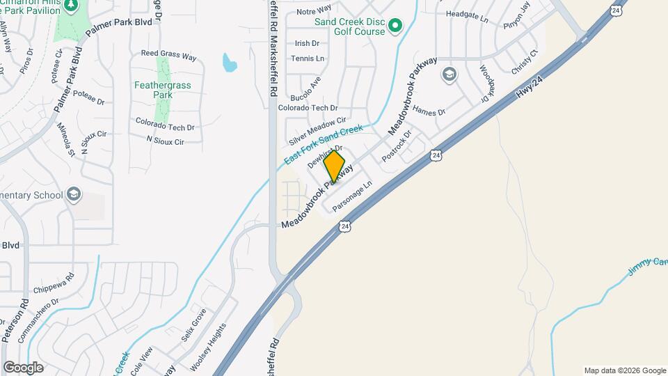 8018 Parsonage Ln Map and Location Details