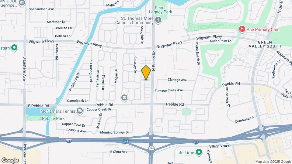 2611 Glen Green Ave Map and Location Details