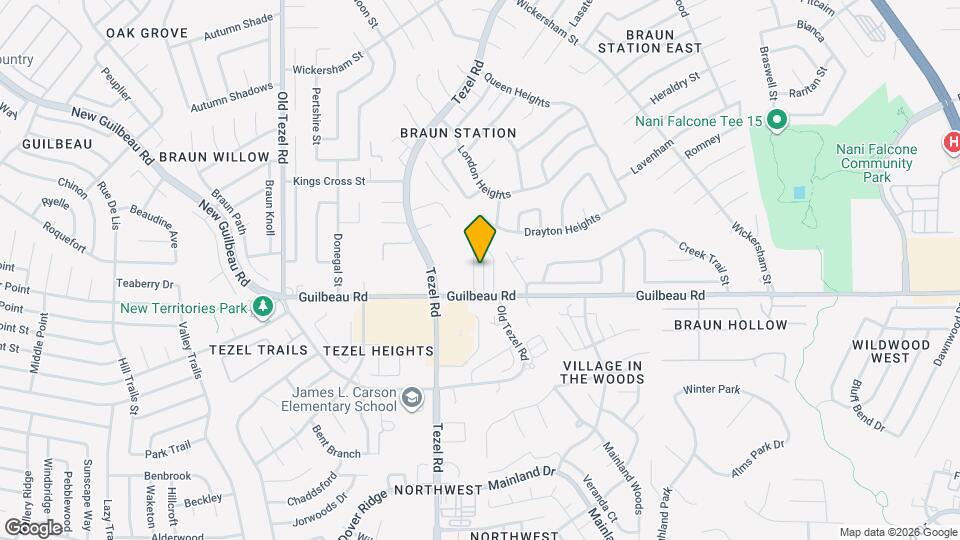 8427 Cranberry Hill Map and Location Details