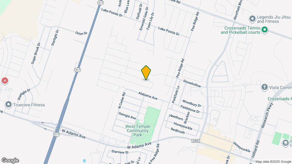 8503 Brahma Plns Rd Map and Location Details