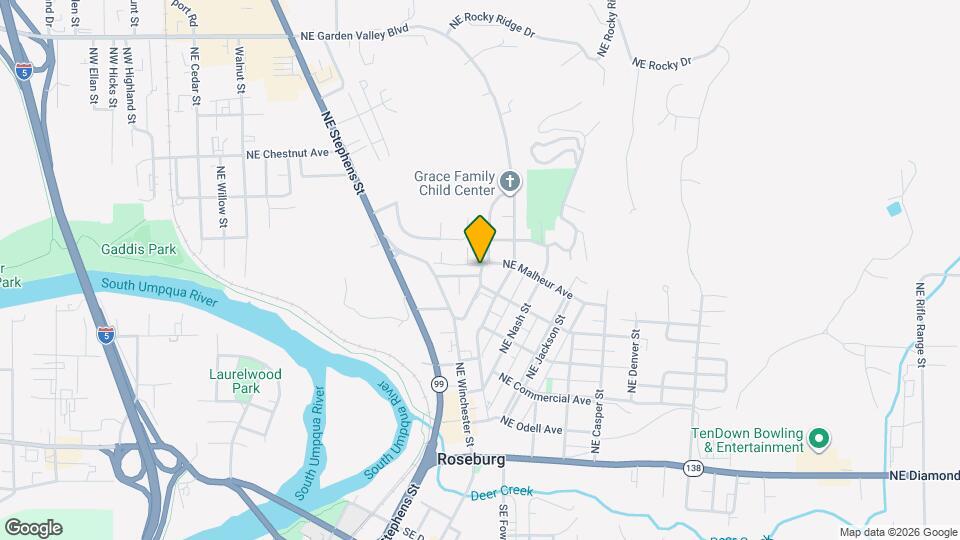 1064 NE Klamath Ave Map and Location Details