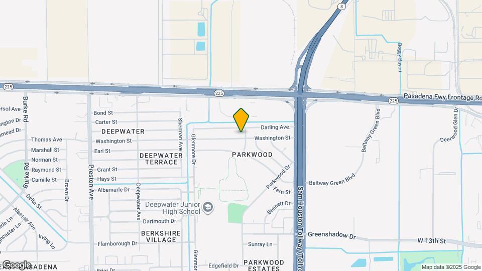 3619 Washington St Map and Location Details